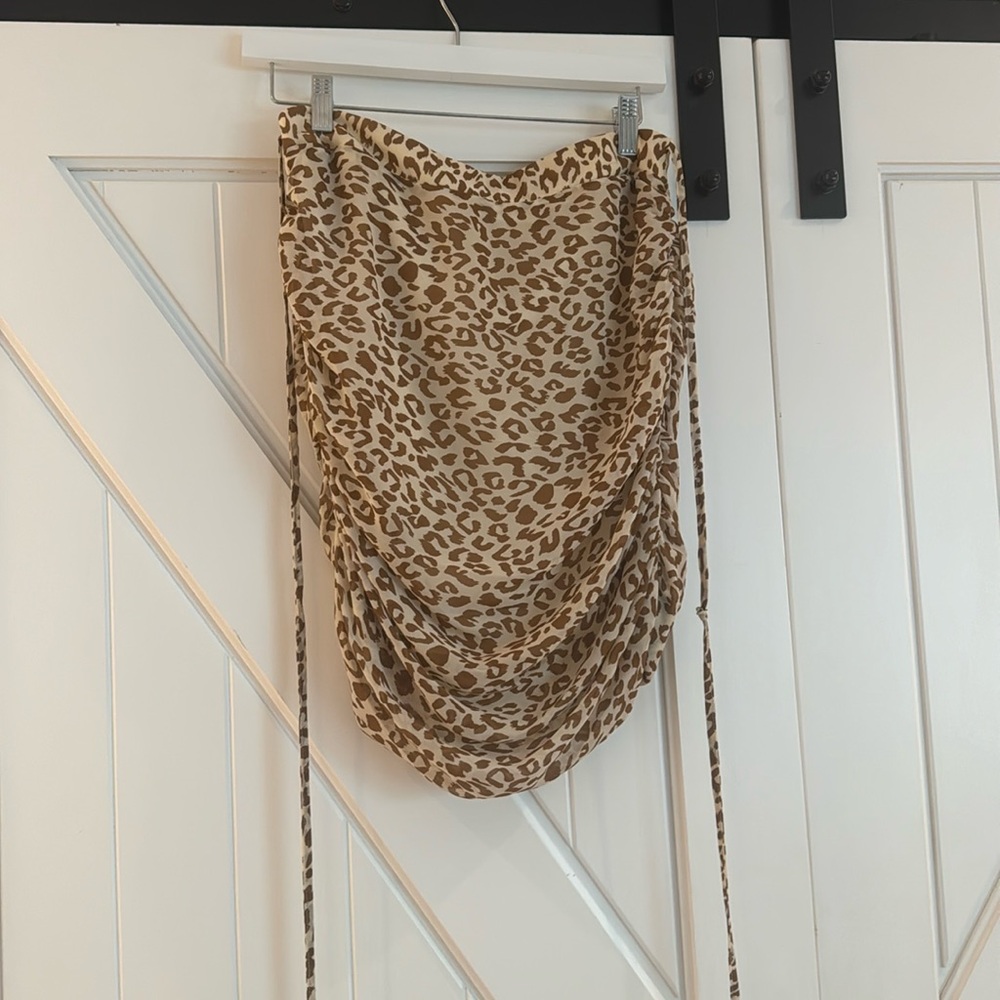 Leopard Princess Polly Mini Skirt